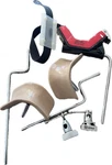 Alimed (?) Arthroscopic Leg Holder Clark Sockets, Medmetric LH1000 Lot As-is. Fixed Price $999.00.