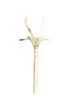 Fisher Castaloy Dual Adjustment Medium 3-PRONG Extension Clamp 65MM Grip 8.5. Fixed Price $19.99.