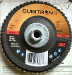 3M Cubitron Ii Flap Disc 969F, T29, In X 3/8-24 60+ Lot Of 10 Wheels. Fixed Price $72.00.