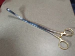 Jarit Cardio-grip Atraumatic Thoracoscopic Ring Forceps, Single Pivot, 323-052. Fixed Price $70.00.