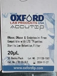 Oxford Lab Products LTR-20-SLF Sterile Low Retention Filter Pipette Tips. Fixed Price $49.00.