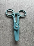 Medline Dayspring DSROC100SB Clamp Tubing 4" Sky Blue. Fixed Price $15.00.