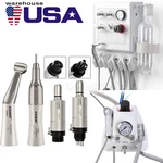Dental Portable Turbine Unit Air Compressor Weak Suction /2/4HOLE Handpiece Kits. Fixed Price $38.36.