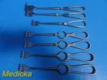 7X Jarit, Aesculap, Codman Assorted Volkman Retractors; Sharp/blunt Prongs 36188. Fixed Price $127.99.