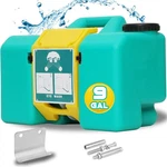 Magula 9 Gallon Portable Eye Wash Station Osha-approved, Wall Mounted Dual Spray. Fixed Price $81.86.