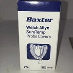 Baxter Welch Allyn 25 Thermometer Probe Covers #901010 Thermometry Factory Seal. Fixed Price $6.00.
