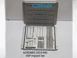 Acromed 2025-990 Vsp Implant Set (used).. Fixed Price $225.00.