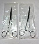 Pair Of V. Mueller Carefusion SU2764 Pean Artery Forceps, Curved, 8" Length. Fixed Price $110.00.