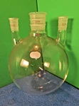 Ace Glass 6953-260 Four Neck Boiling Flask Round Bottom 5L Heavy Wall Hd New. Fixed Price $333.00.