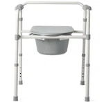 Medline Guardian Steel Folding Bedside Commode G1-200X1 New. Fixed Price $44.99.
