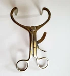Storz Mouth Gag Stainless Curved Medical Instrument N7435. Fixed Price $50.00.