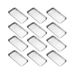 12 Pcs 8.86 X 4.7 Inch Small Surgical Tray, Stainless Steel Medical With.... Fixed Price $45.96.