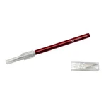 Racers Edge - Aluminum Handle Hobby Knife With 6 #11 Blades. Fixed Price $7.99.