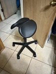 Brewer Split Saddle Medical Stool PS135-2 Adjustable 21 29. Fixed Price $250.00.