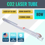 Omtech 80W Laser Tube For CO2 Cutting Machine Borosilicate Glass 1250MM Efr F2. Fixed Price $399.99.