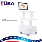 Azdent Dental Mobile K2 Mouth Sweeping Trolley Rolling Cart With 3 Layers Drawer. Fixed Price $211.19.