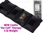 New Cando Cuff Therapy 5LB Black Exerciser Wrap O8. Fixed Price $20.00.