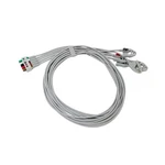 Ge 2106391-002 Ecg Leadwire Set 5-LEAD, Grabber, Aha, 130 Cm / 51 In New Bag. Fixed Price $49.00.