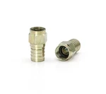 Crimp Connector For RG6 Cable O-ring & Gel Weather Proof Seal 25 Pack. Fixed Price $15.97.