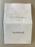 Handpiece User Guide P/n 19834-G Rev 2/18/2022 Pgs Instruction For Hydrafacial. Fixed Price $32.85.