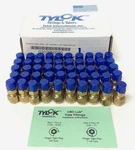 (box Of 50 Pcs) 1/4 Tube 1/8 Mnpt Brass Compression Fitting Tylok B-4-DMC-2. Fixed Price $180.00.