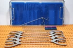 Arthrex AR-3026 Arthroscopy Forceps Set Of 14 Pieces With Sterilization Tray. Fixed Price $4995.00.