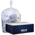 Plasticplace 4 Gallon High Density Trash Bags - Clear, Case Of 2000 Garbage. Fixed Price $46.99.