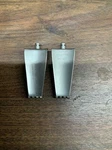 Lot Of 2 Codman 50-1387 Retractor Blade, Sharp, Prongs, 9404N. Fixed Price $16.60.