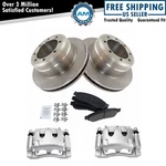 Rear Brake Calipers Ceramic Pads & Rotors Fits 05-07 Ford F-350 11-12 F-450. Fixed Price $414.85.