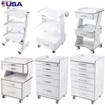 Azdent Dental Mobile Medical Instrument Trolley/cabinet Cart With Drawers Wheels. Fixed Price $356.99.