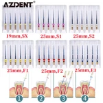 6PC Azdent Dental Files SX-F3 Gold Taper Endodontic Root Canal Rotary. Fixed Price $253.29.