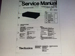 Technics SH-GE70 Service Manual Digital. Fixed Price $6.00.