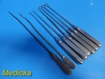 Lot Of Codman Assorted Sims Uterine Curettes, Sharp & Sounds 28480. Fixed Price $56.99.