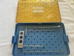 Mitek 214562 Surgical Orthopedic Sawtooth Slotted Drill Guide And Attachments. Fixed Price $150.00.