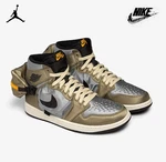 Jordan Retro High Og Sp Olive Green Gray Utility Sneakers (size 10.5) With Bag. Fixed Price $90.00.