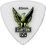 Clayton Acetal Rounded Triangle Guitar Picks .63 Mm 1 Dozen. Fixed Price $17.99.