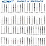 Azdent Dental Paquete Fresas Diamante Para Piezas Mano Alta Velocida. Fixed Price $36.32.