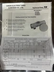 Canon Tube E7239X. Fixed Price $1899.00.