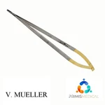 V. Mueller CH-8589 Vital Castroviejo Holder Spring Handle Straight 8-1/2". Fixed Price $70.00.