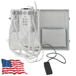 Enterfant Portable Dental Unit Air Compressor Curing Light Ultrasonic Scales 4H. Fixed Price $483.86.