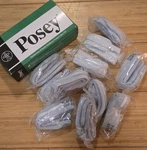 Posey Foam Trach Ties 8197L Large, New, Individually Sealed- 11 Count. Fixed Price $18.00.