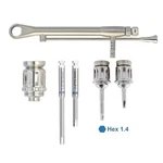 Implant Hex 1.4 Screwdrivers Icx Torque Wrench Ratchet Manual Adapter. Fixed Price $139.99.