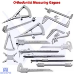 Dental Sliding Implant Gauges Measuring Calipers Orthodontic Lab. Fixed Price $26.95.