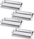 Getton 4 Pack Small Surgical Tray, 201 Stainless Steel With Seamless Trays. Fixed Price $20.55.