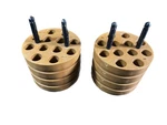 Sorvall Heraeus Centrifuge Rotor Bucket Inserts For 12X15ML 54270 (2/CS). Fixed Price $69.99.