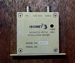 Isomet 221A-2-1 Acousto-optic Modulator Driver. Fixed Price $135.00.
