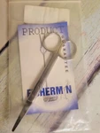 News Suture Scissors Angled B/b 5.5" Fisherman Stainless Steel Germany. Fixed Price $5.99.