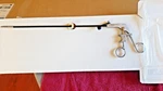 V. Mueller F200.07 5MM Wave Graspers With Slide Ratchet Handle Flushport. Fixed Price $425.00.