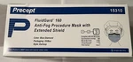 Precept Fluidgard 160 Procecure Surgical Mask With Extended Shield- 25/BOX-BLUE. Fixed Price $30.00.