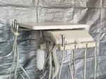A-dec Cascade 2671 Duo Delivery & Assistant Dental Cart System W/ 3 Hp. Fixed Price $2300.00.